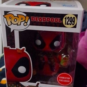 Pumpkin Spice Deadpool Funko pop